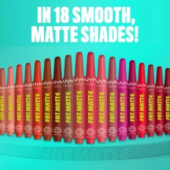 Hot Fat Matte Smooth Color Lipstick Comfy Caramel Lippenstift|Veganer Lippenstifte