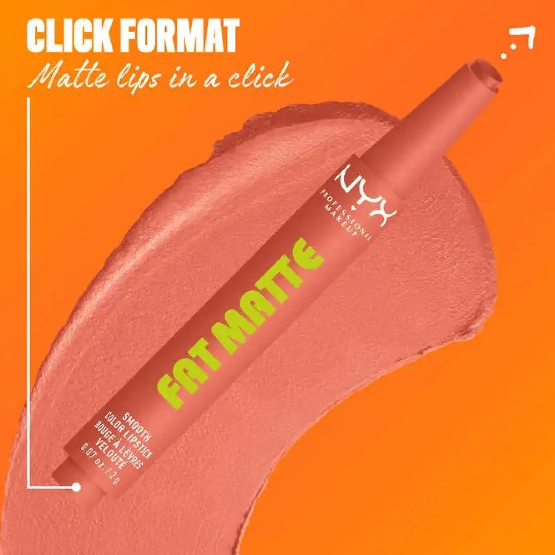 Sale Fat Matte Smooth Color Lipstick Cashmere Cutie Lippenstift|Veganer Lippenstifte