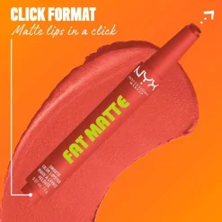 Online Fat Matte Smooth Color Lipstick Coral Cuddlin' Lippenstift|Veganer Lippenstifte
