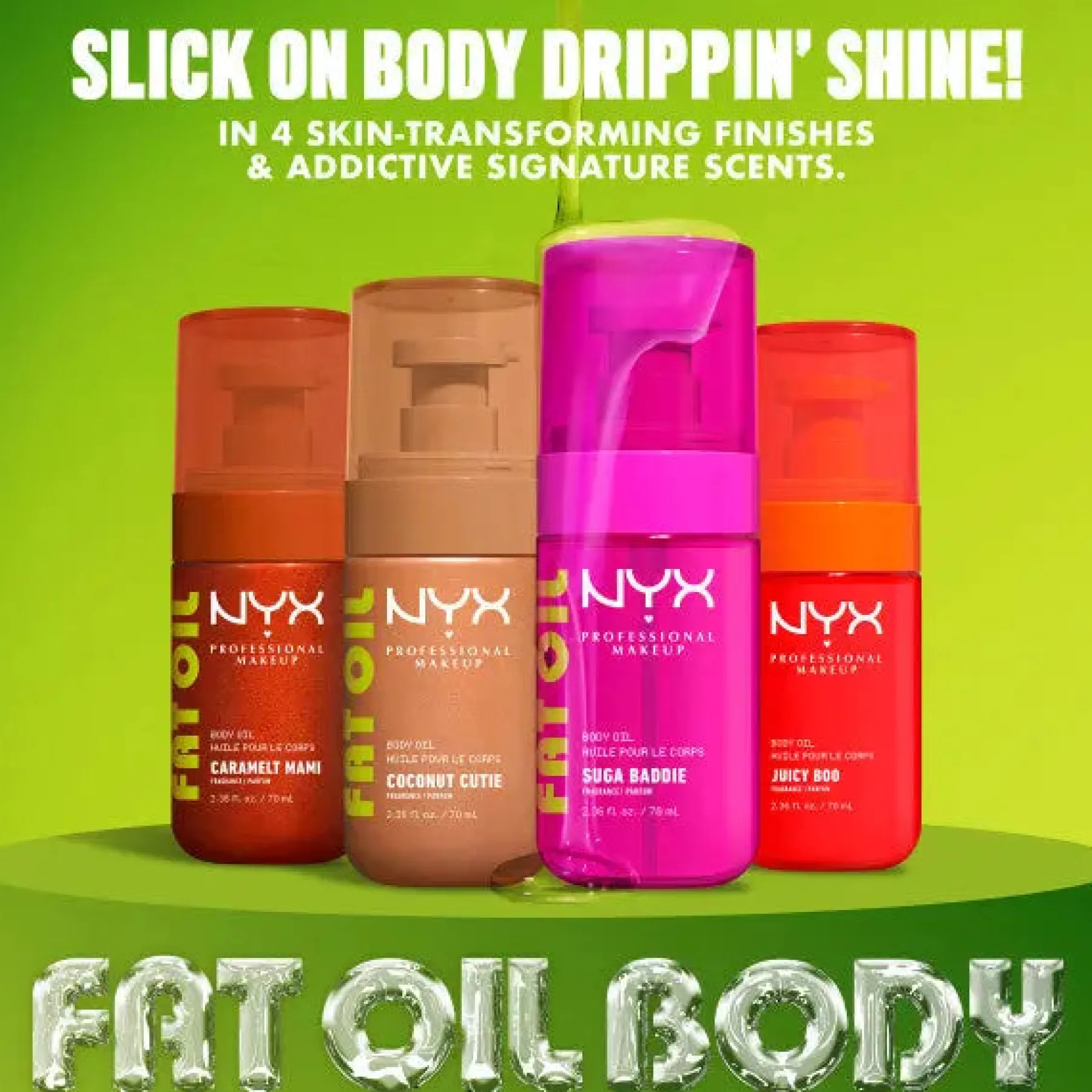 Fat Oil Suga Baddie Body Oil Everything Shower|Körperöl