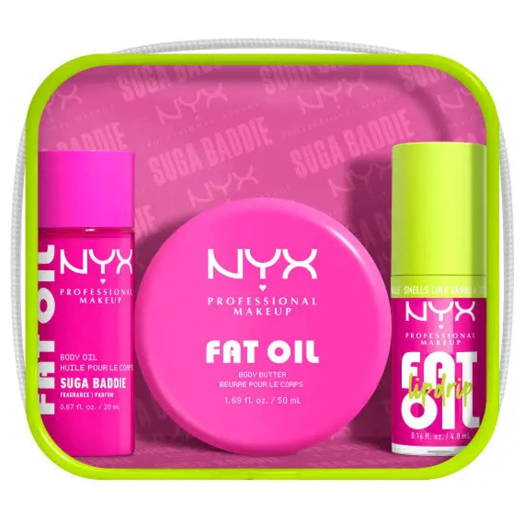 Clearance Fat Oil Suga Baddie Kit Lipgloss|Veganer Lipgloss