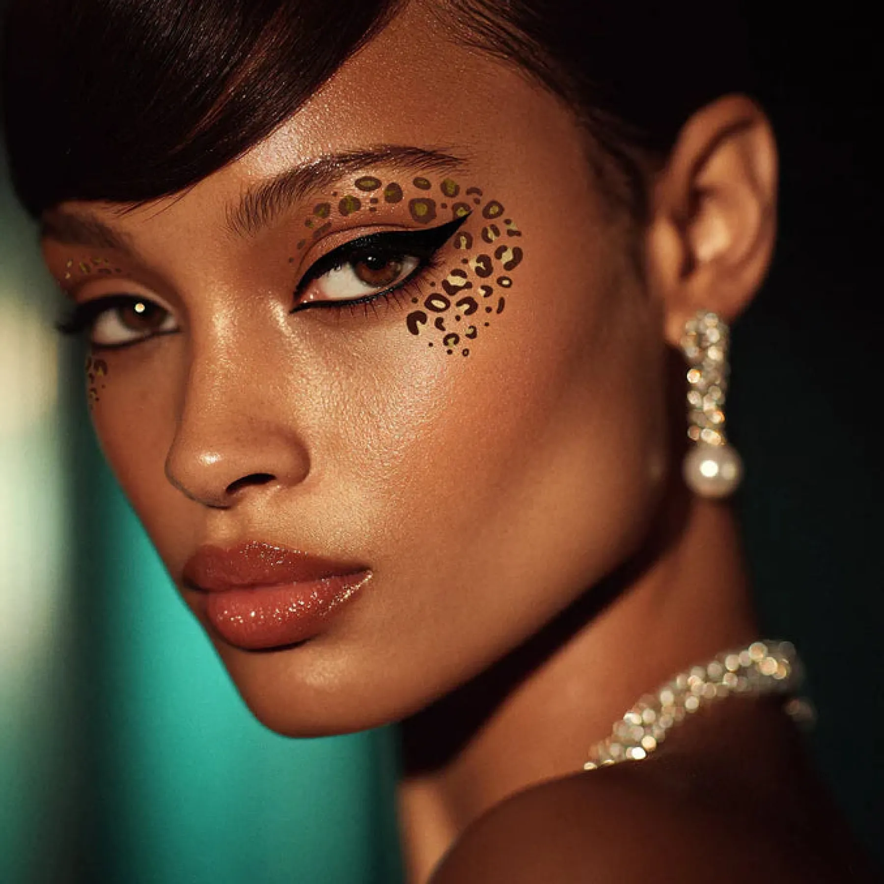 Best Cheetah Eye Wings Face Jewels