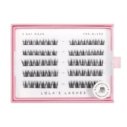 Feathered Pre Glued Lashes Künstliche Wimpern