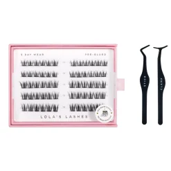 Best Feathered Pre Glued Lashes set Makeup Sets|Künstliche Wimpern