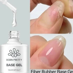 Best Fiber Rubber Base Gel FB01 3. Base Coats|Veganer Nagellack