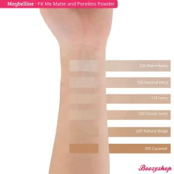 Hot Fit Me Matte and Poreless Powder Make-Up Puder