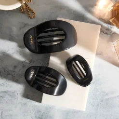 Hot Flat Cloud Clip Black Small Haarspangen & -Clips