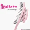 Outlet Flexi Oval Detangling Hair Brush Scalp Care|11 Schritte Haarpflege Routine