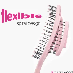 Outlet Flexi Oval Detangling Hair Brush Scalp Care|11 Schritte Haarpflege Routine