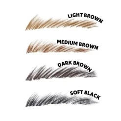 Best Fluffer Brow Brush Natural Brow Pen Medium Brown Vegane Augenbrauen Produkten|Augenbrauen