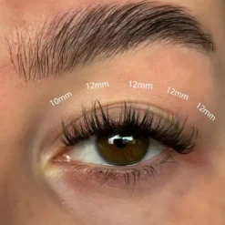 New Fluffy Russian DIY Cluster Lashes Künstliche Wimpern
