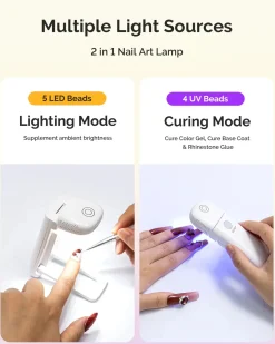 Sale Foldable & Standable 2-in-1 Design LED/UV Nail Lamp 5. Uv/Led Lampen|Uv Led Lampe