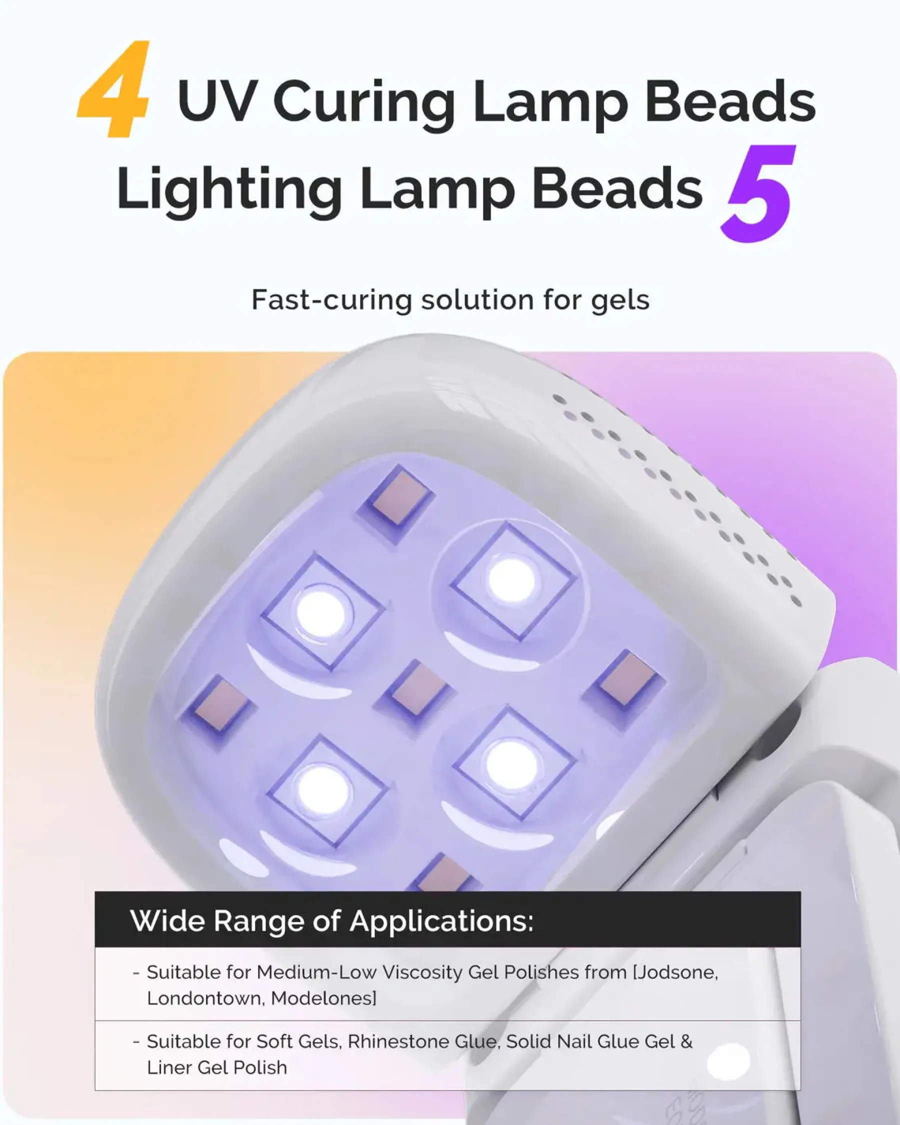Sale Foldable & Standable 2-in-1 Design LED/UV Nail Lamp 5. Uv/Led Lampen|Uv Led Lampe