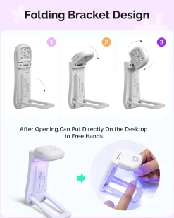 Sale Foldable & Standable 2-in-1 Design LED/UV Nail Lamp 5. Uv/Led Lampen|Uv Led Lampe