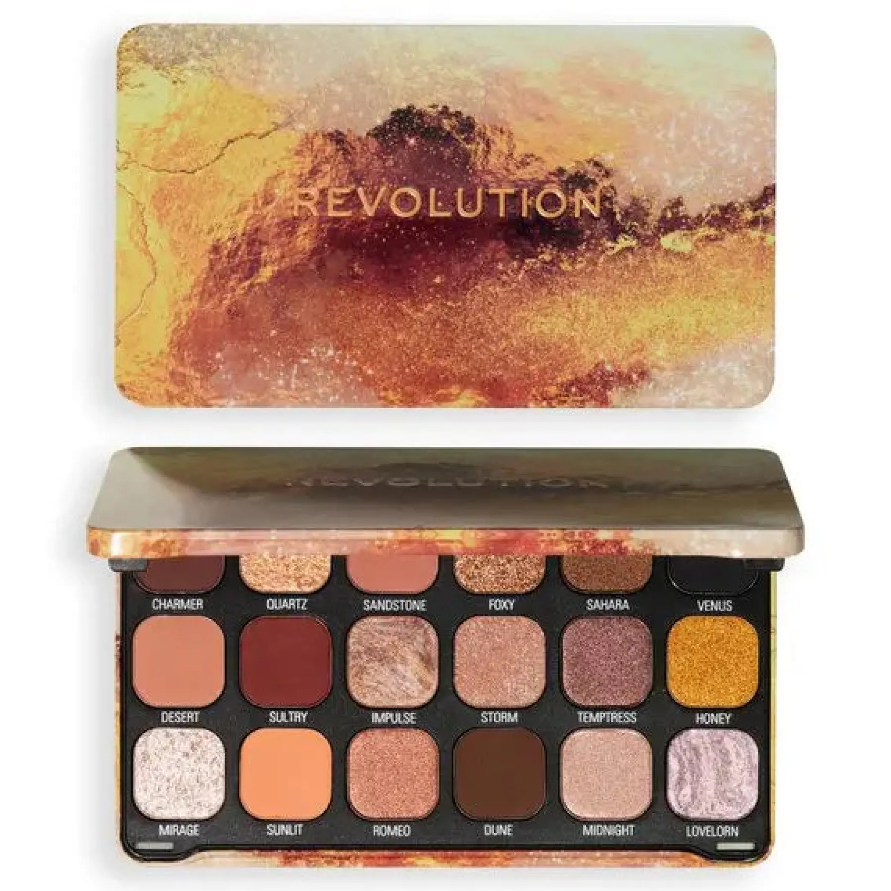 Outlet Forever Flawless Palette Bronze Temptation Lidschatten|Vegane Lidschatten