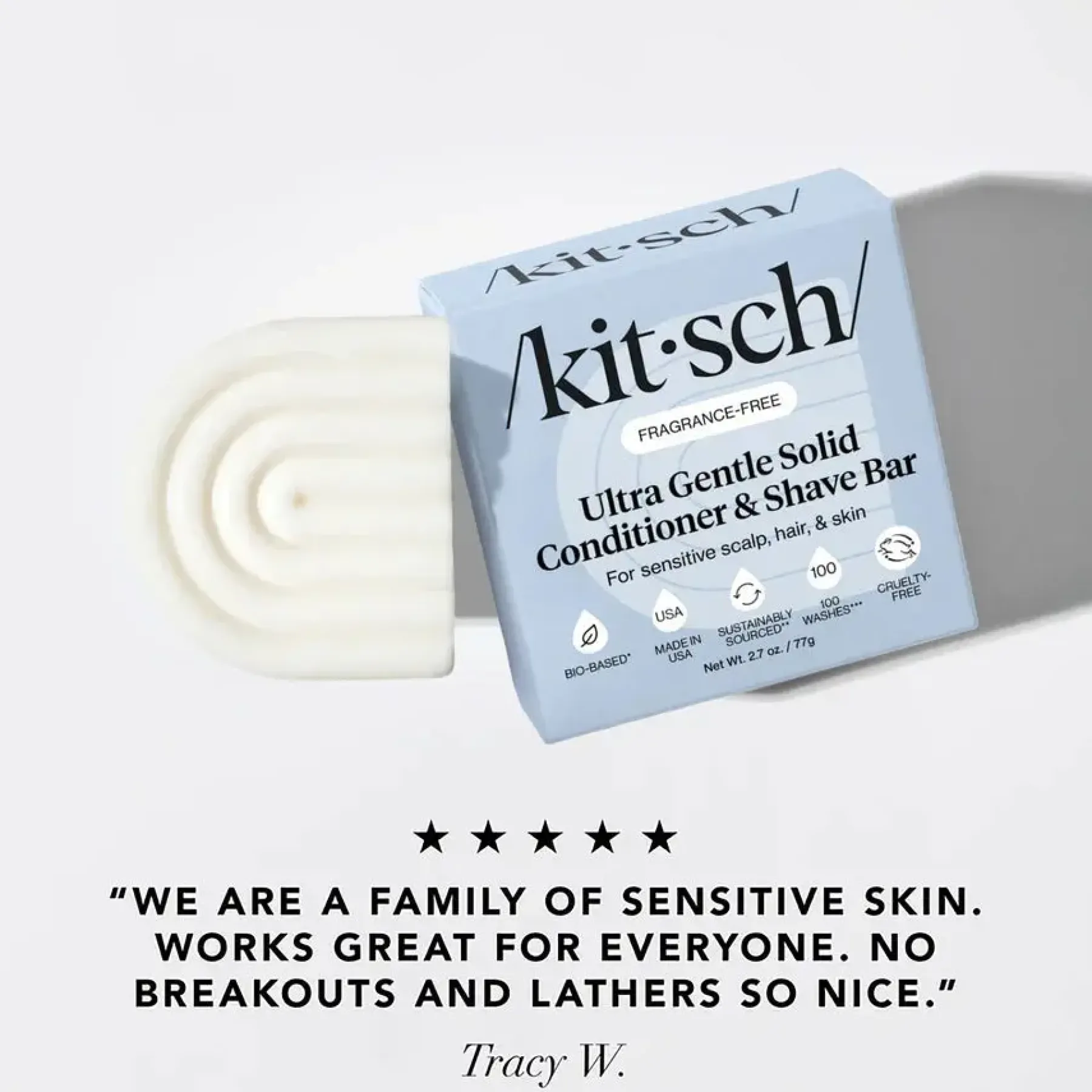 Hot Fragrance Free Ultra Sensitive Shampoo & Conditioner Bar Set Haarpflege-Routinen & Sets|Shampoo