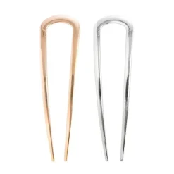Outlet French Hair Pin Duo Gold & Silver Haarpflege-Routinen & Sets|Haarspangen & -Clips
