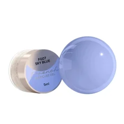 Sale French Manicure Gel FG07 Sky Blue Veganer Nagellack|Nagelkunst