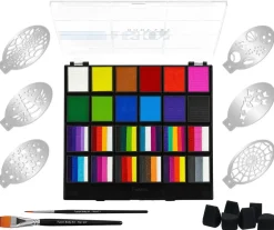 Online Fusion Pro Face Paint Kit Makeup Sets|Schminke