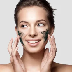 Hot Gel Mask Scrub Charcoal And Black Sugar Purify Vegan Pflege|Gesichtsmasken