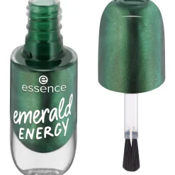 New Gel Nail Colour 73 Emerald Energy Veganer Nagellack|3. Nagellak