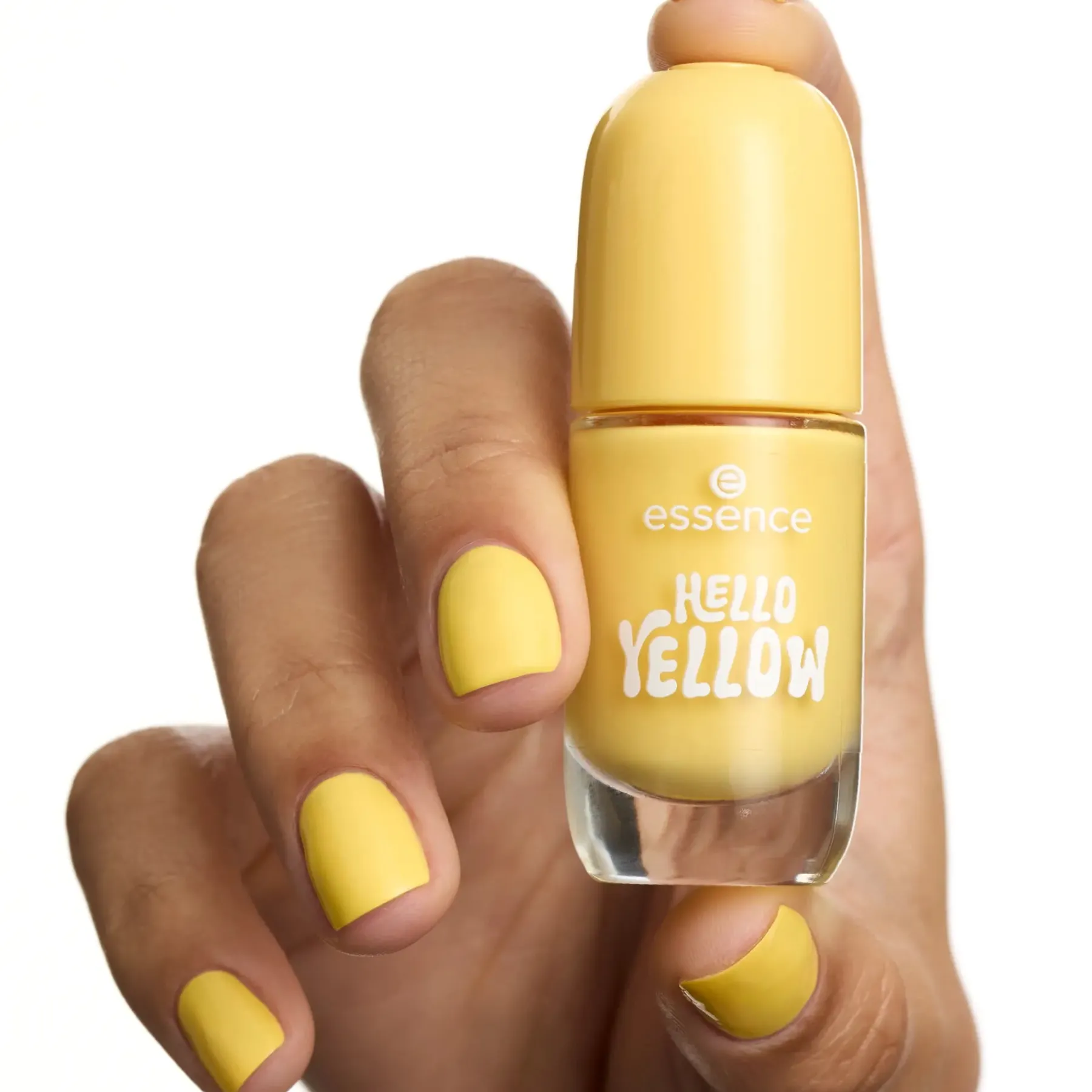 Hot Gel Nail Polish 41 Hello Yellow Veganer Nagellack|3. Nagellak