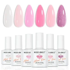 Outlet Gel Nail Polish Set Neon Bloom Veganer Nagellack|Hema-Frei