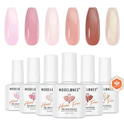 Discount Gel Nail Polish Set Sugarcoat Veganer Nagellack|Hema-Frei