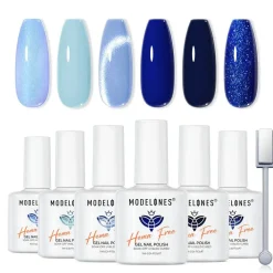 Online Gel Nail Polish Set Take My Blues Away Veganer Nagellack|Hema-Frei