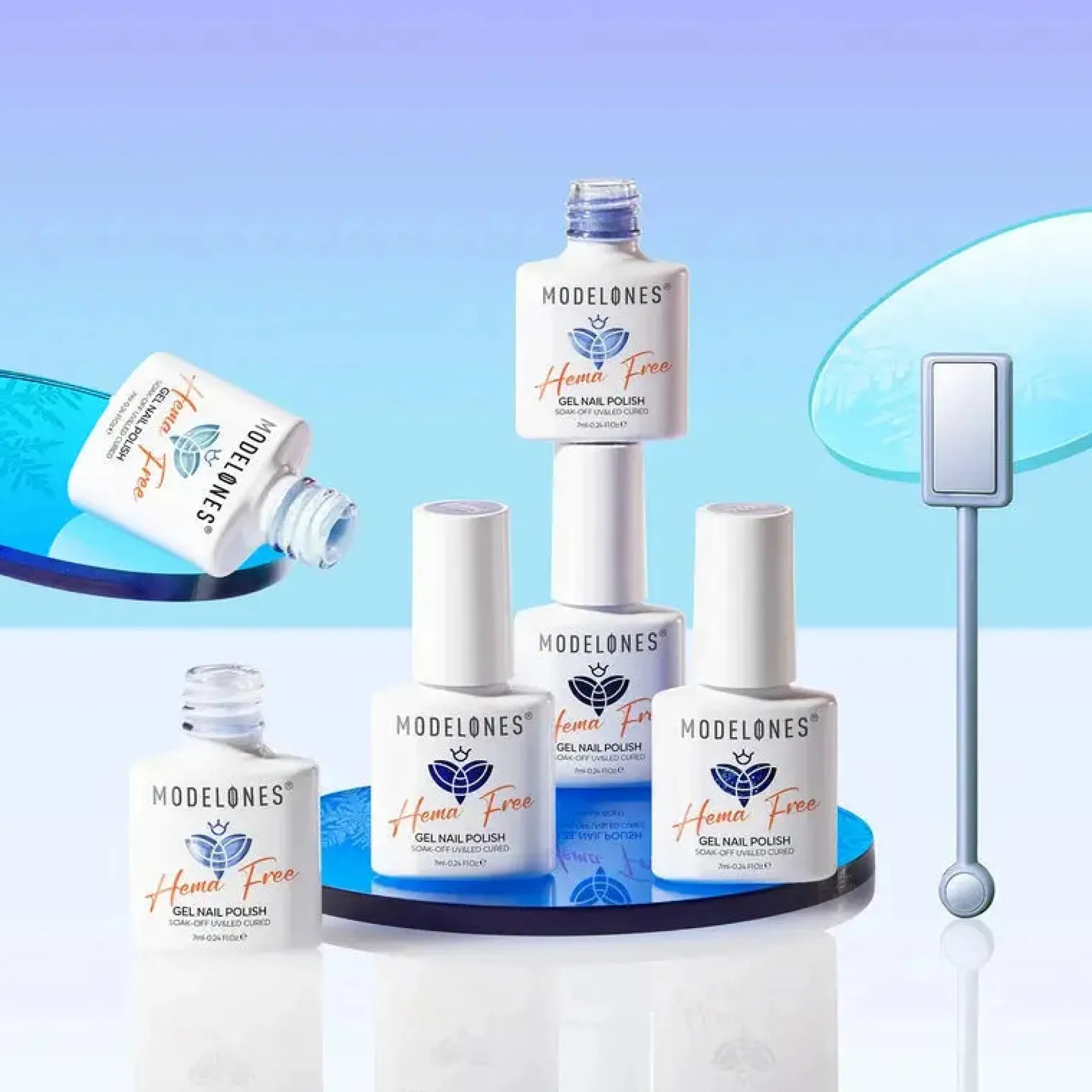 Online Gel Nail Polish Set Take My Blues Away Veganer Nagellack|Hema-Frei