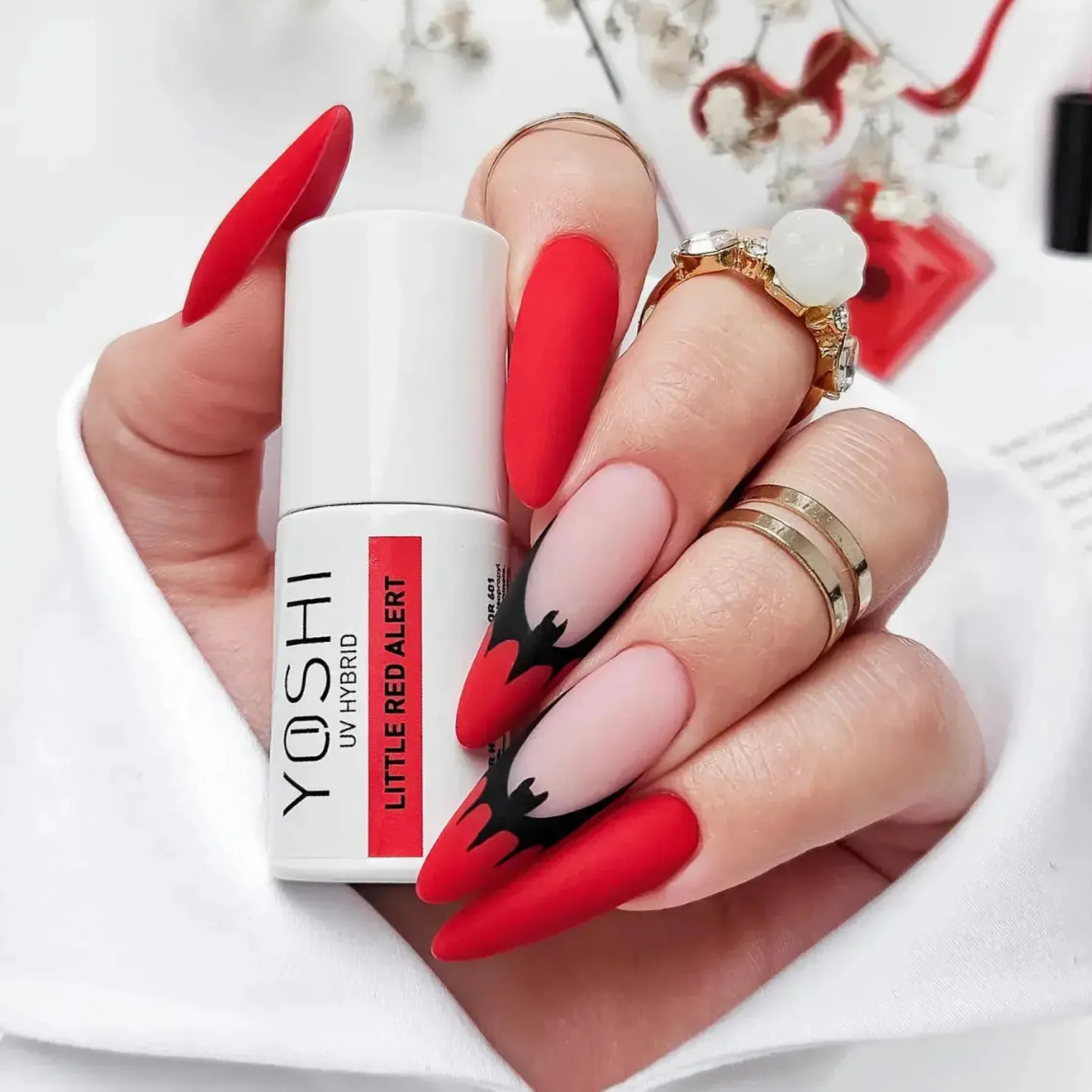 Clearance Gel Polish UV LED 601 Little Red Alert Veganer Nagellack|5. Gellak