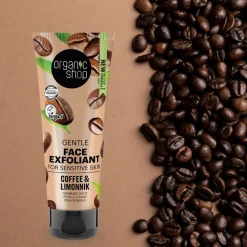 Online Gentle Face Exfoliant Coffee & Limonnik Vegan Pflege|Hautprobleme