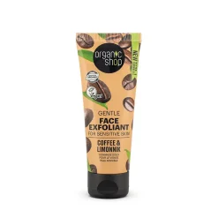Online Gentle Face Exfoliant Coffee & Limonnik Vegan Pflege|Hautprobleme