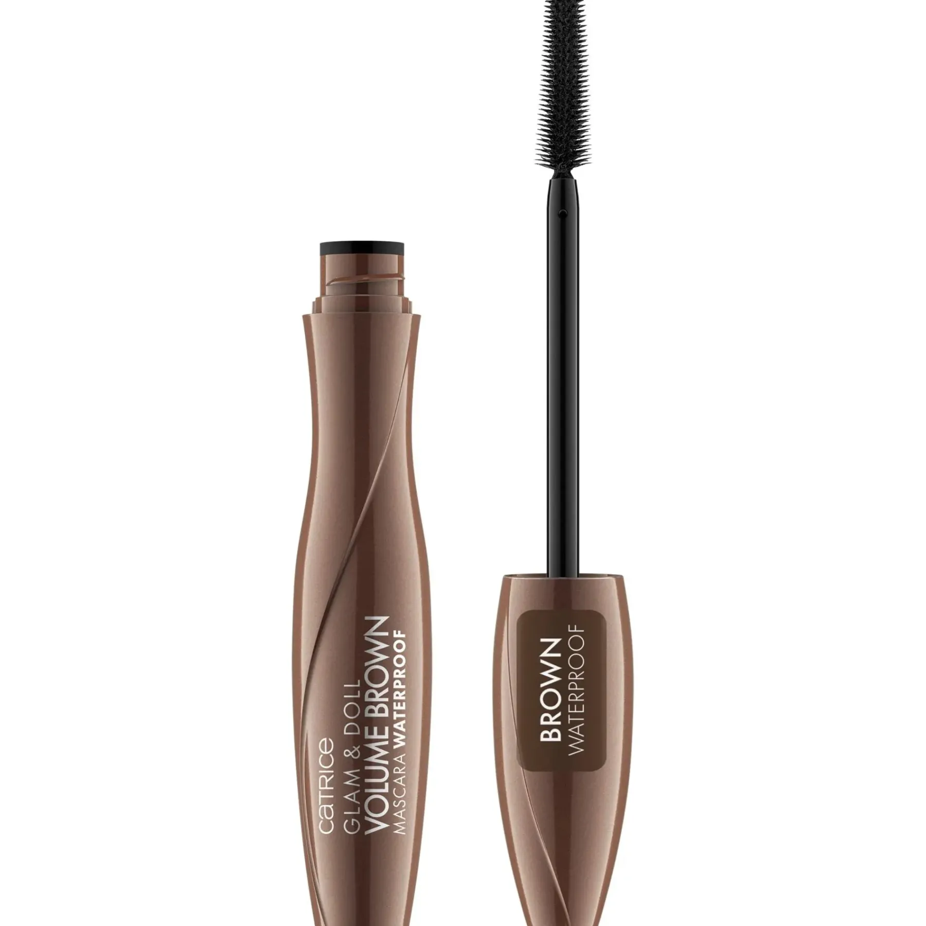 New Glam & Doll Volume Brown Mascara Waterproof Mascara|Vegan Mascara