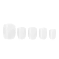 Clearance Glamorous Press-On Nails White Lily Künstliche Nägel