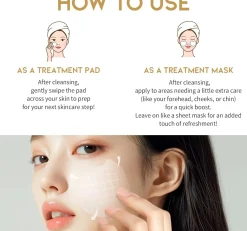 Best Glass Skin Rice Water Toner Pad Alle Korean Skincare|Toners