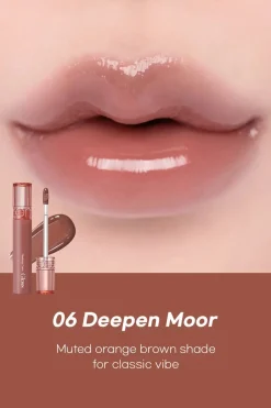 Online Glasting Color Gloss 06 Deepen Moor Lipgloss|Korean Makeup