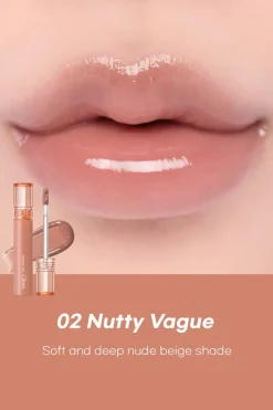 Outlet Glasting Color Gloss 02 Nutty Vague Lipgloss|Korean Makeup