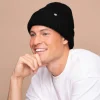 Glazey™ Satin Lined Beanie Black Curly & Coily Accessories|Hair Growth