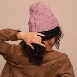 Clearance Glazey™ Satin Lined Beanie Blush Curly & Coily Accessories|Hair Growth