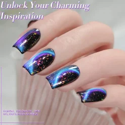 Hot Glitter Cat Magnetic Gel MY35 Starry Sky Veganer Nagellack|Cat Eye Gellack