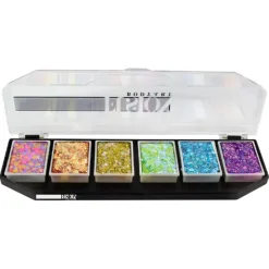 Outlet Glitter Cream Palette Fiesta Sparkles Lidschatten|Vegane Lidschatten