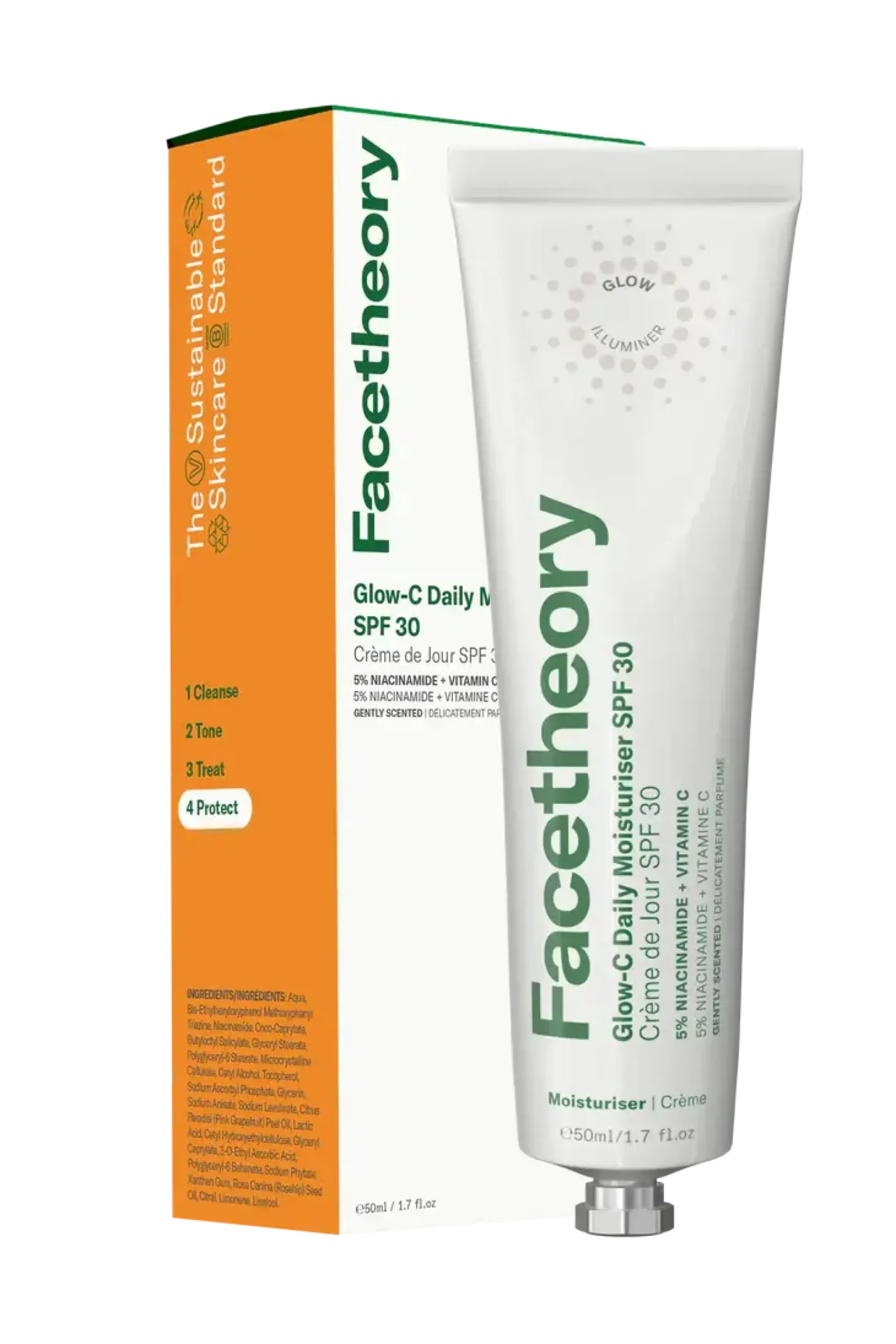 Best Glow-C Daily Moisturiser SPF 30 Unscented Feuchtigkeitscremes|Hauptzutat