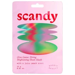 Outlet Glow Game: Strong Brightening Sheet Mask Vegan Pflege|Gesichtsmasken