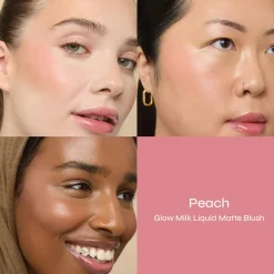 Hot Glow Liquid Matte Blush Peach Rouge