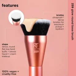 Glow Round Base Brush Foundation|Tön Mehr