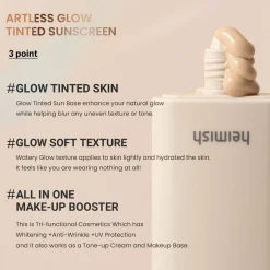 Outlet Glow Tinted Sunscreen Shine Beige SPF50+ PA++++ Hauptzutat|Spf50