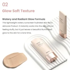 Outlet Glow Tinted Sunscreen Shine Beige SPF50+ PA++++ Hauptzutat|Spf50