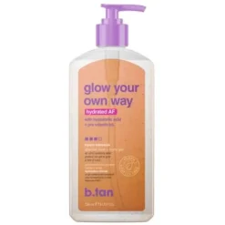 Best Glow Your Own Way Hydrated AF Self Tan Gel Hauptzutat|Vegan Pflege