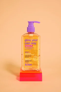 Best Glow Your Own Way Hydrated AF Self Tan Gel Hauptzutat|Vegan Pflege